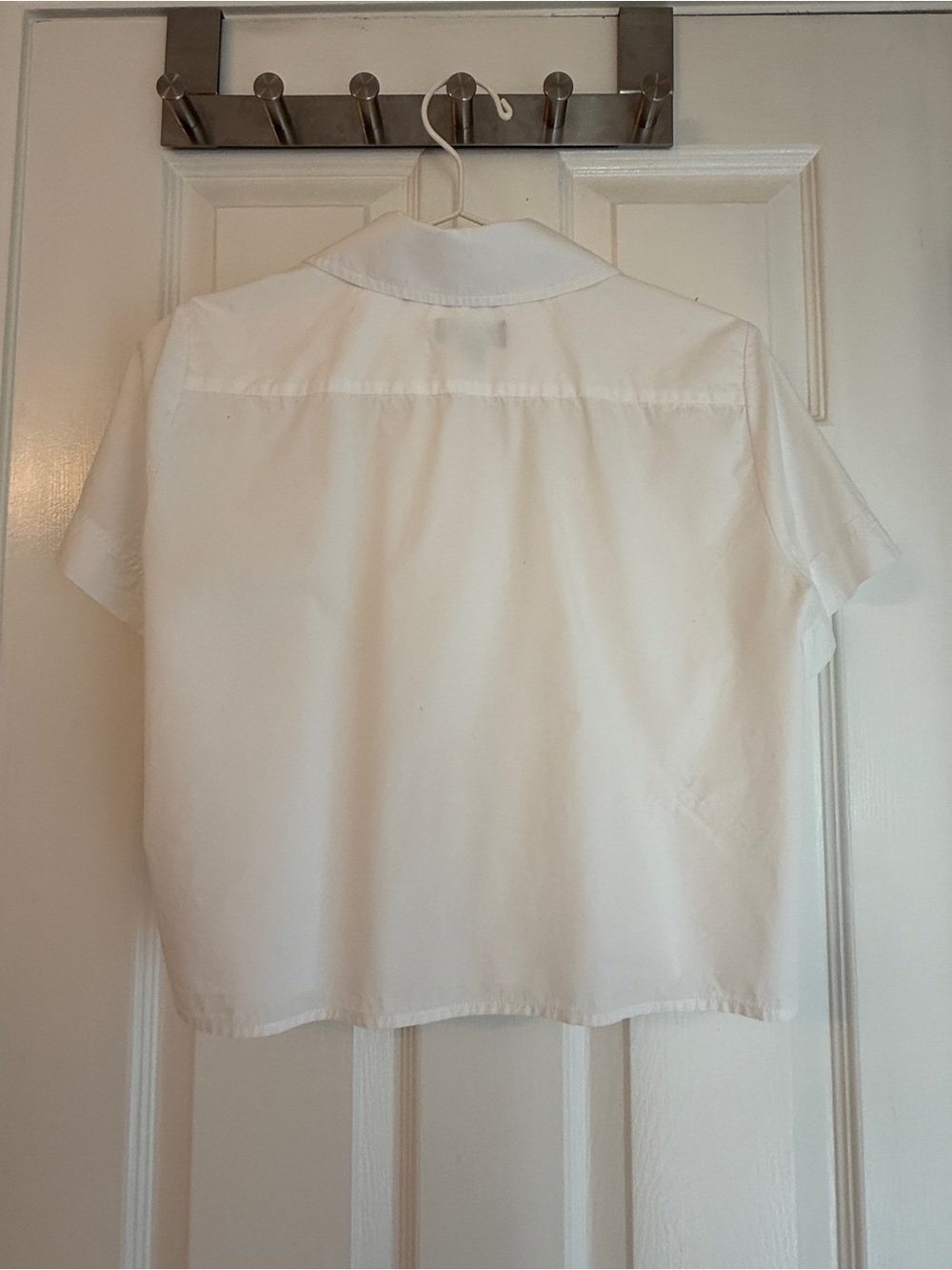 Short sleeve cropped shirt - Picture 2 of 4